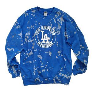 LA Dodgers Bleached Crewneck Sweatshirt